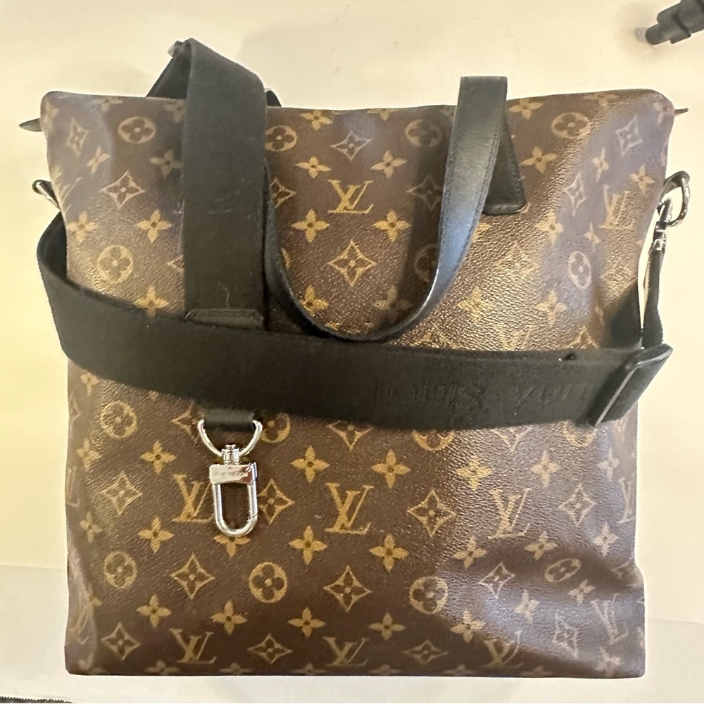 Louis Vuitton Brown Monogram Tote Bag